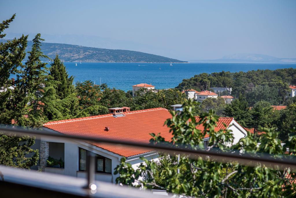 Apartman Slavko Krk Town Exteriör bild